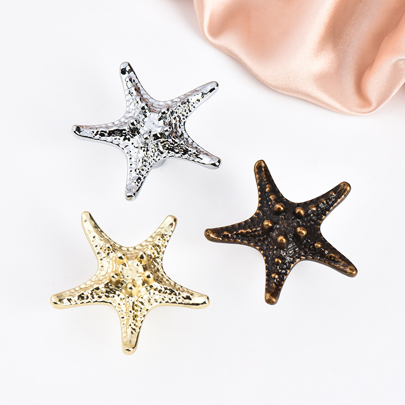Vintage Furniture Hardware Replacement - Vintage Style Star Drawer Pull Knob