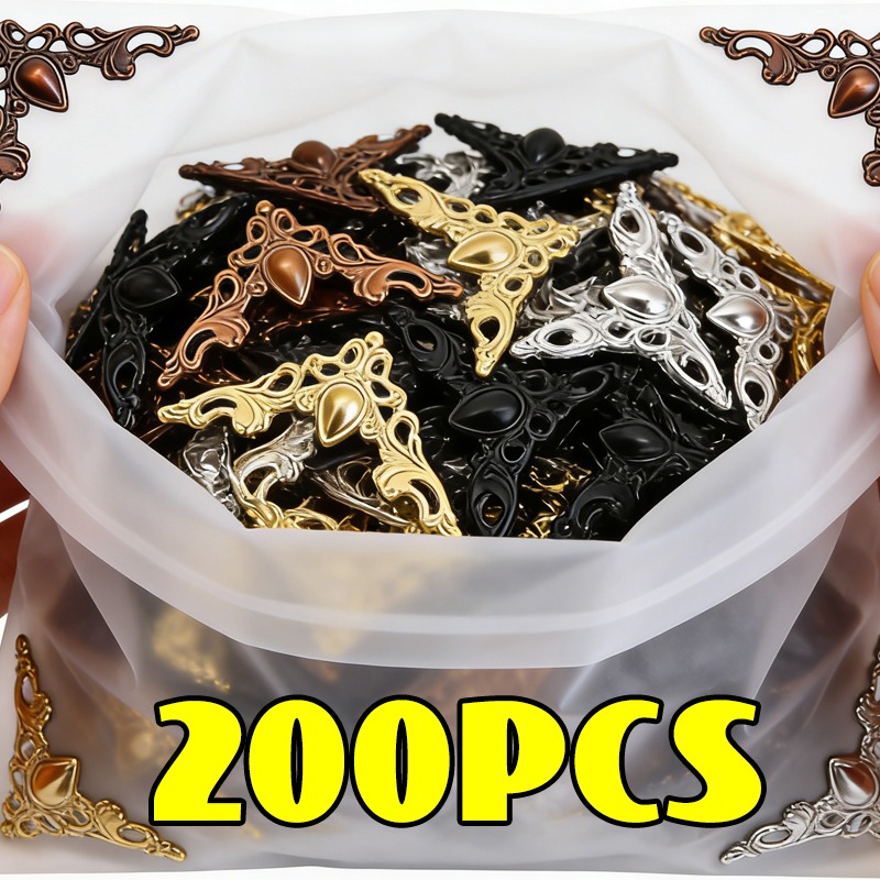 Corner Bracket Angle - 200/20Pcs Metal Angle Corner Brackets Menus