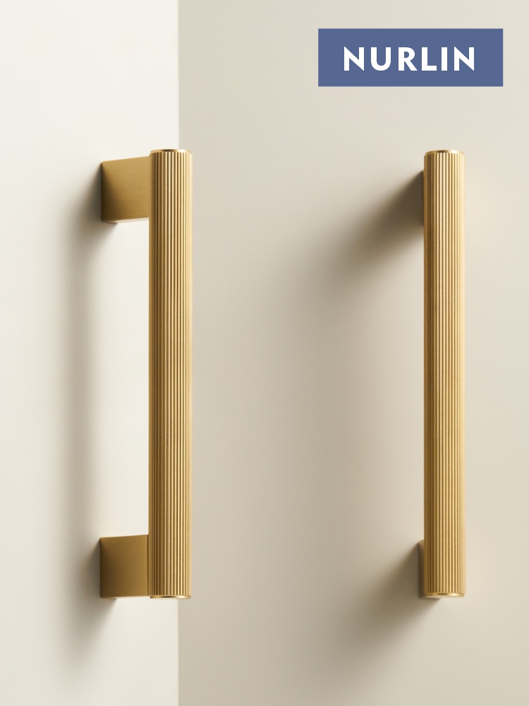 Furniture Hardware Kit - Nurlin Solid Brass New Linear kitchen