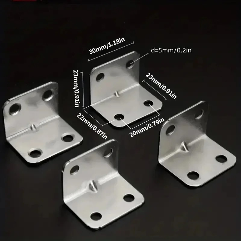 100/20pcs L-shaped Corner Code - Corner Bracket Angle recensie en prijs