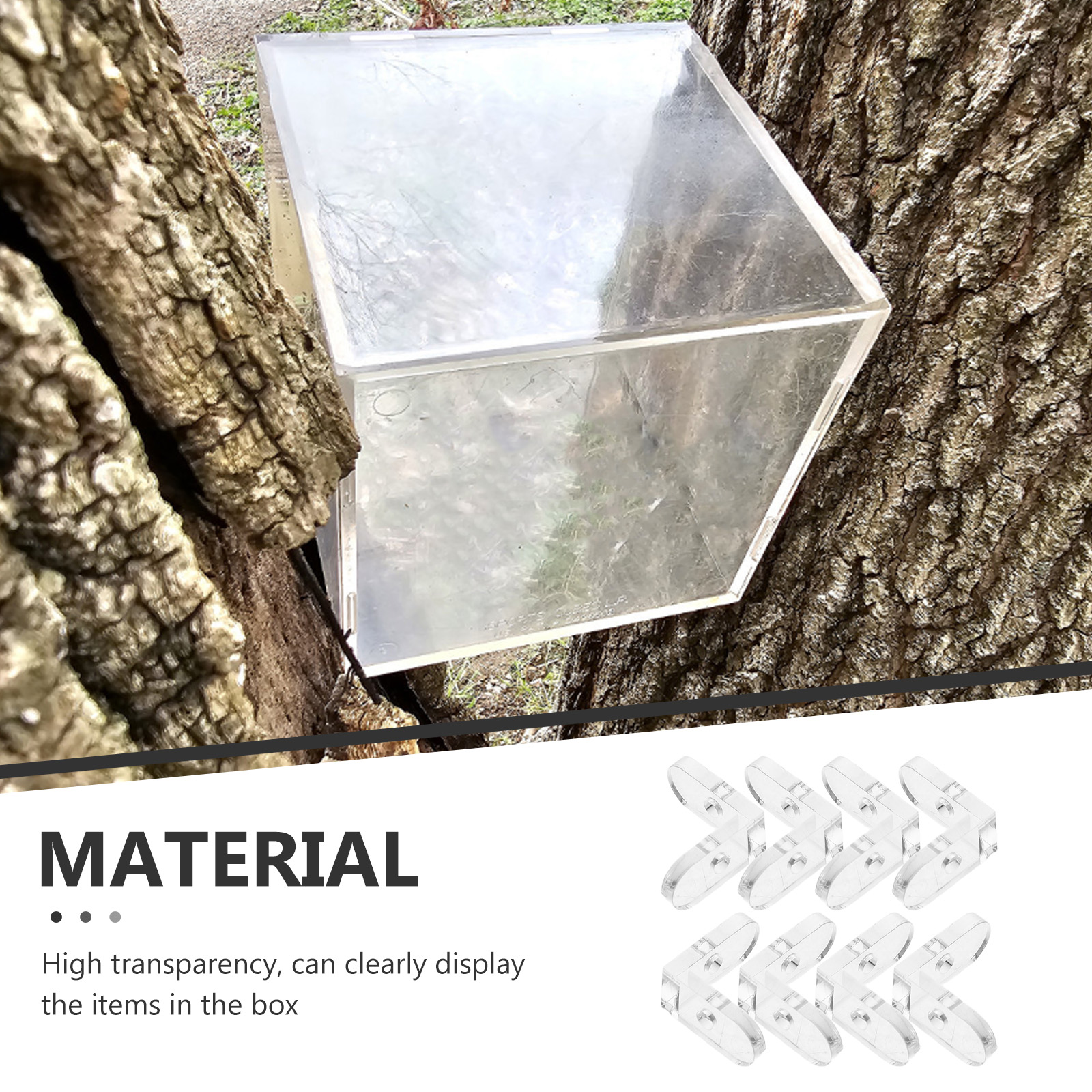 15pcs Transparent Angle Braces - Corner Bracket Angle recensie en prijs