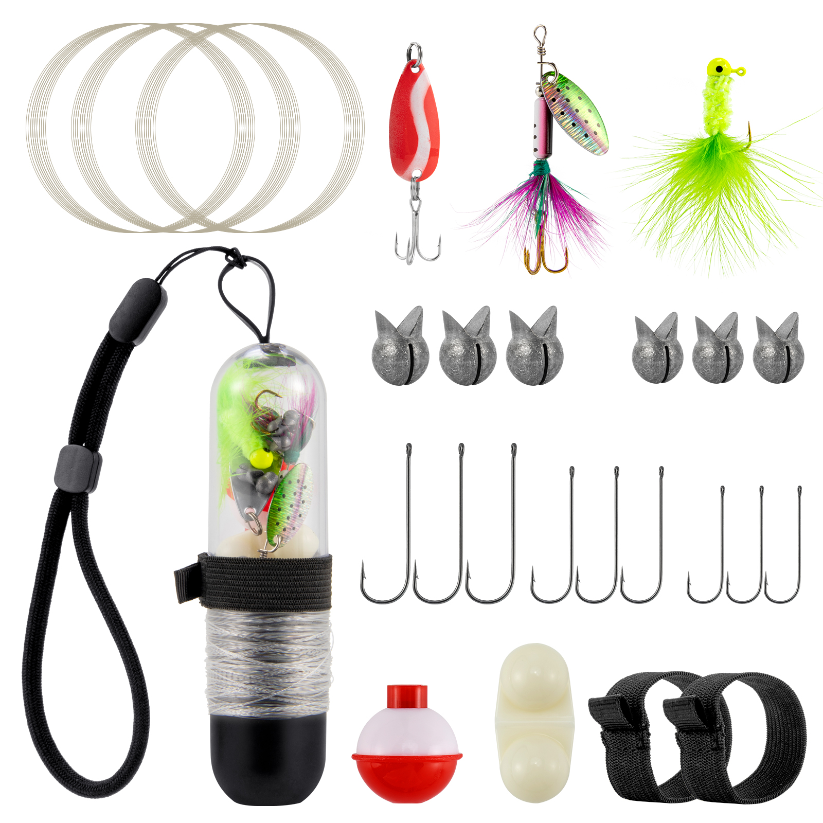 25pcs Survival Fishing Kit Poc - Furniture Hardware Jig recensie en prijs