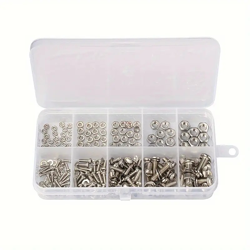 320PCS Hex Nuts & Bolts Set M2 - Furniture Hardware Kit recensie en prijs