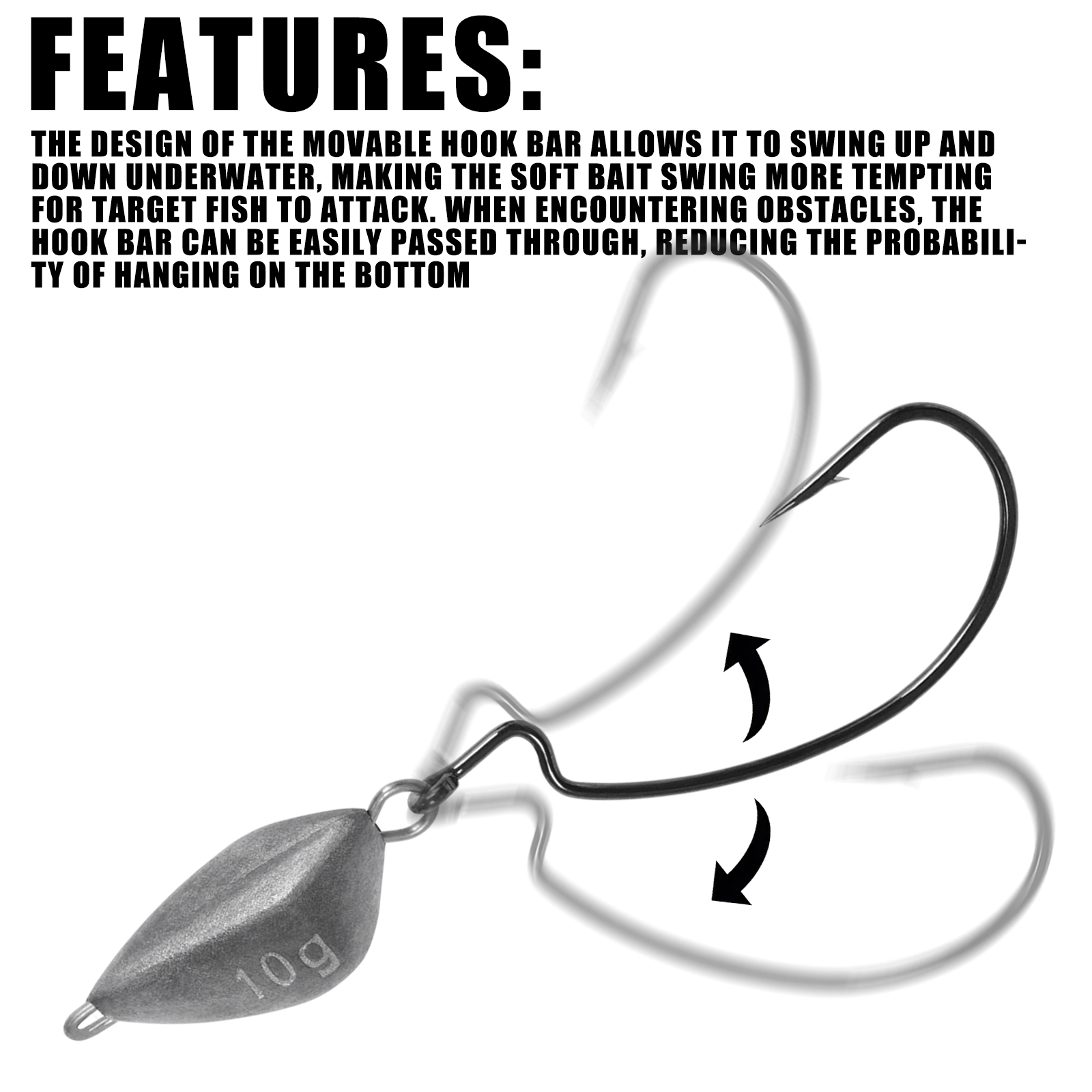 SAMOLLA 5pcs Jig Head Fishing  - Furniture Hardware Jig recensie en prijs