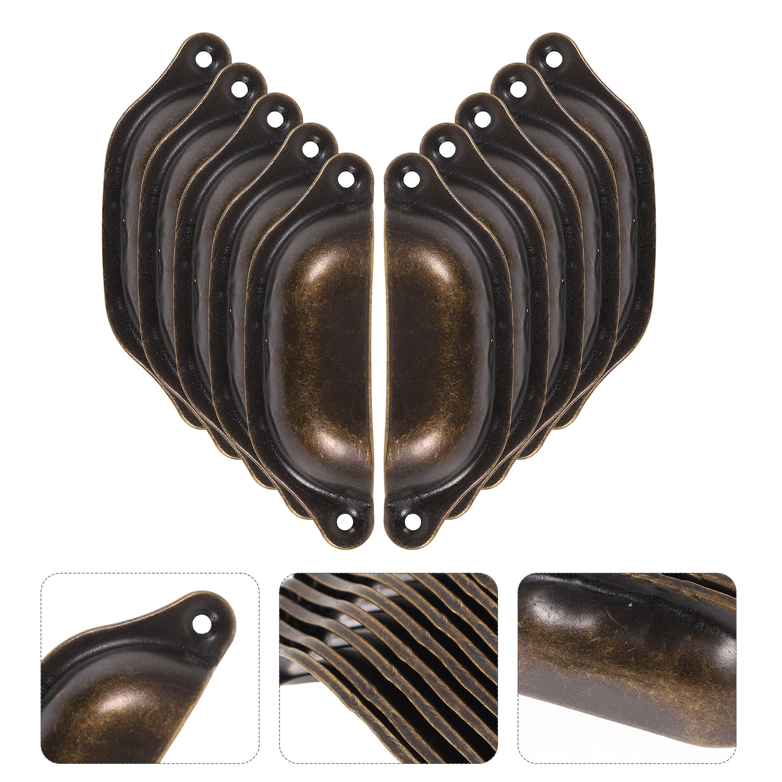 10Pcs Vintage Shell Shaped Dra - Vintage Furniture Hardware Replacement recensie en prijs