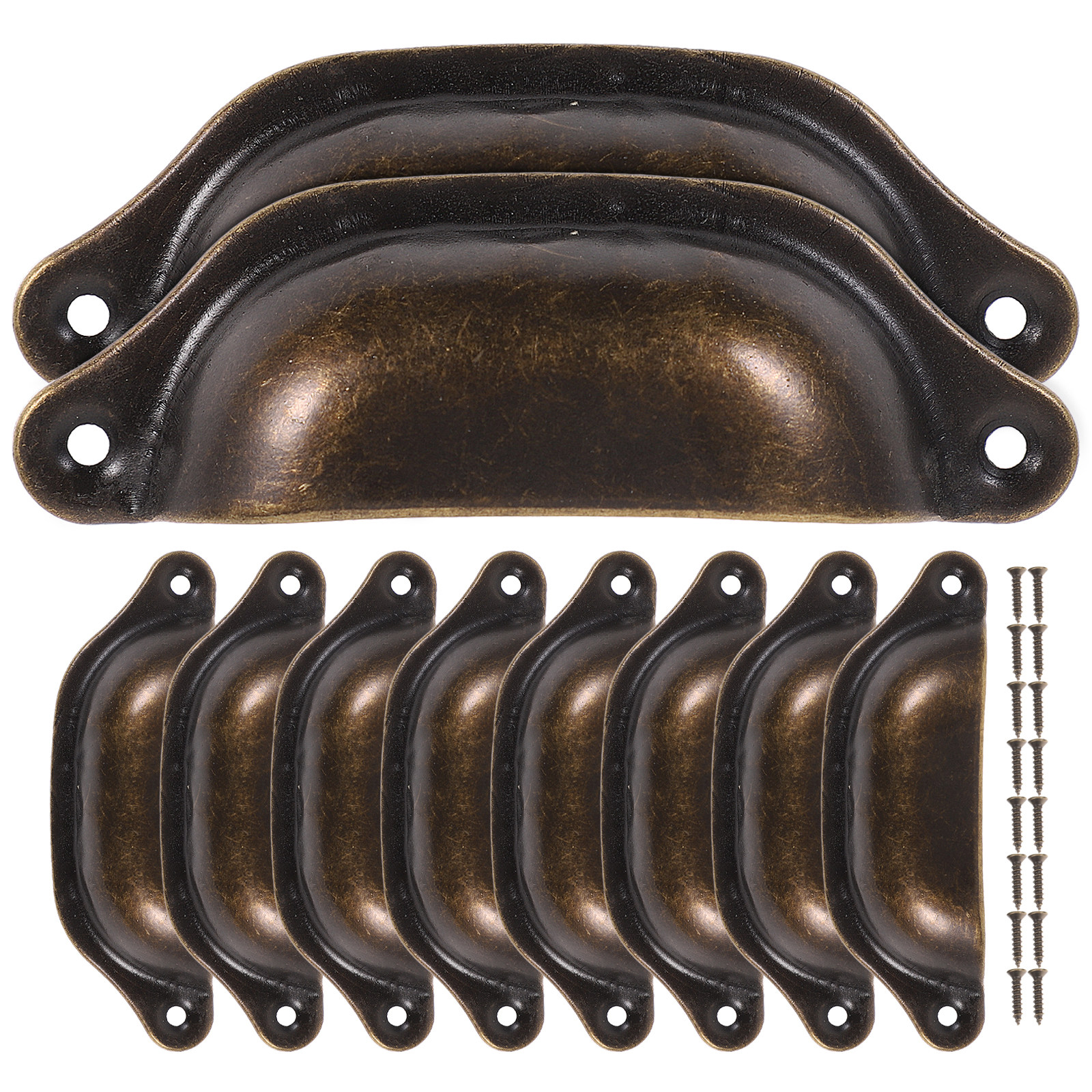 10Pcs Vintage Shell Shaped Dra - Vintage Furniture Hardware Replacement recensie en prijs