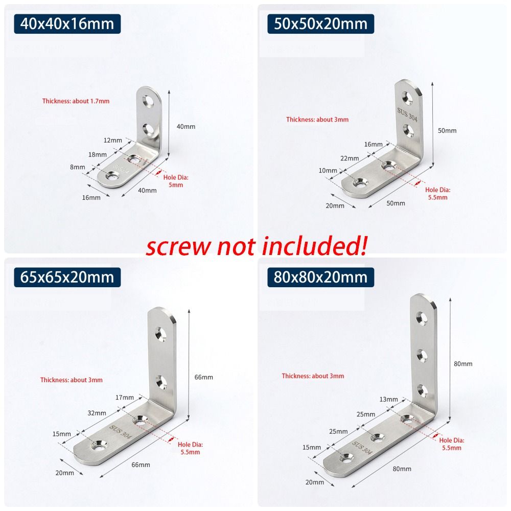 1Pcs Cabinet Screens Wall Angl - Corner Bracket Angle recensie en prijs
