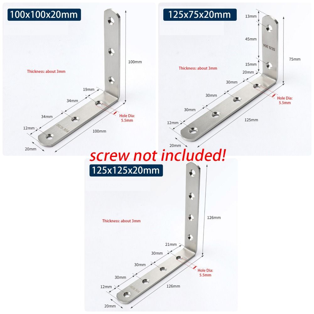 1Pcs Cabinet Screens Wall Angl - Corner Bracket Angle recensie en prijs