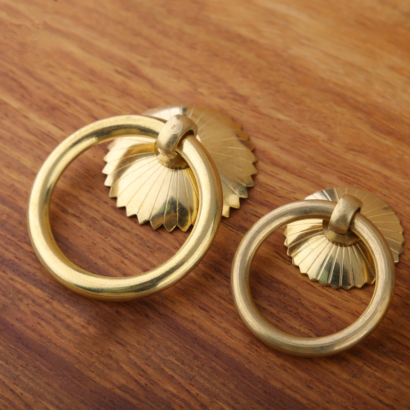 Vintage Brass Cabinet Ring Kno - Furniture Hardware Tools recensie en prijs