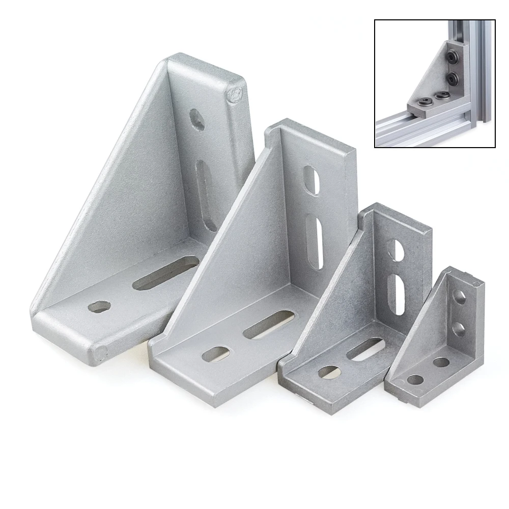 8Pcs/lot 2040 3060 4080 Corner - Corner Bracket Angle recensie en prijs