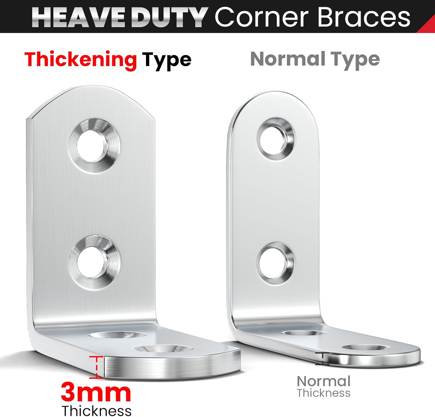 8-Pack Heavy Duty Corner Brace - Corner Bracket Angle recensie en prijs