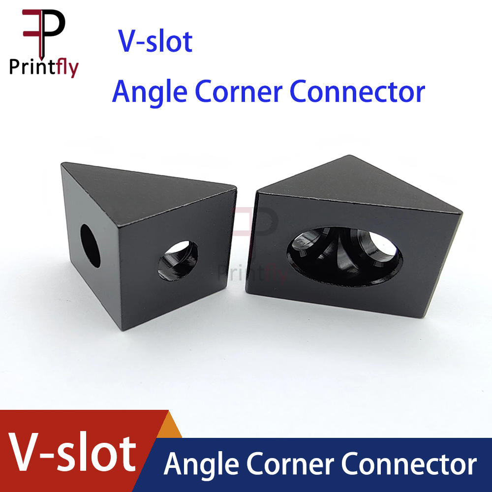 V-slot Black Angle Corner Conn - Corner Bracket Angle recensie en prijs