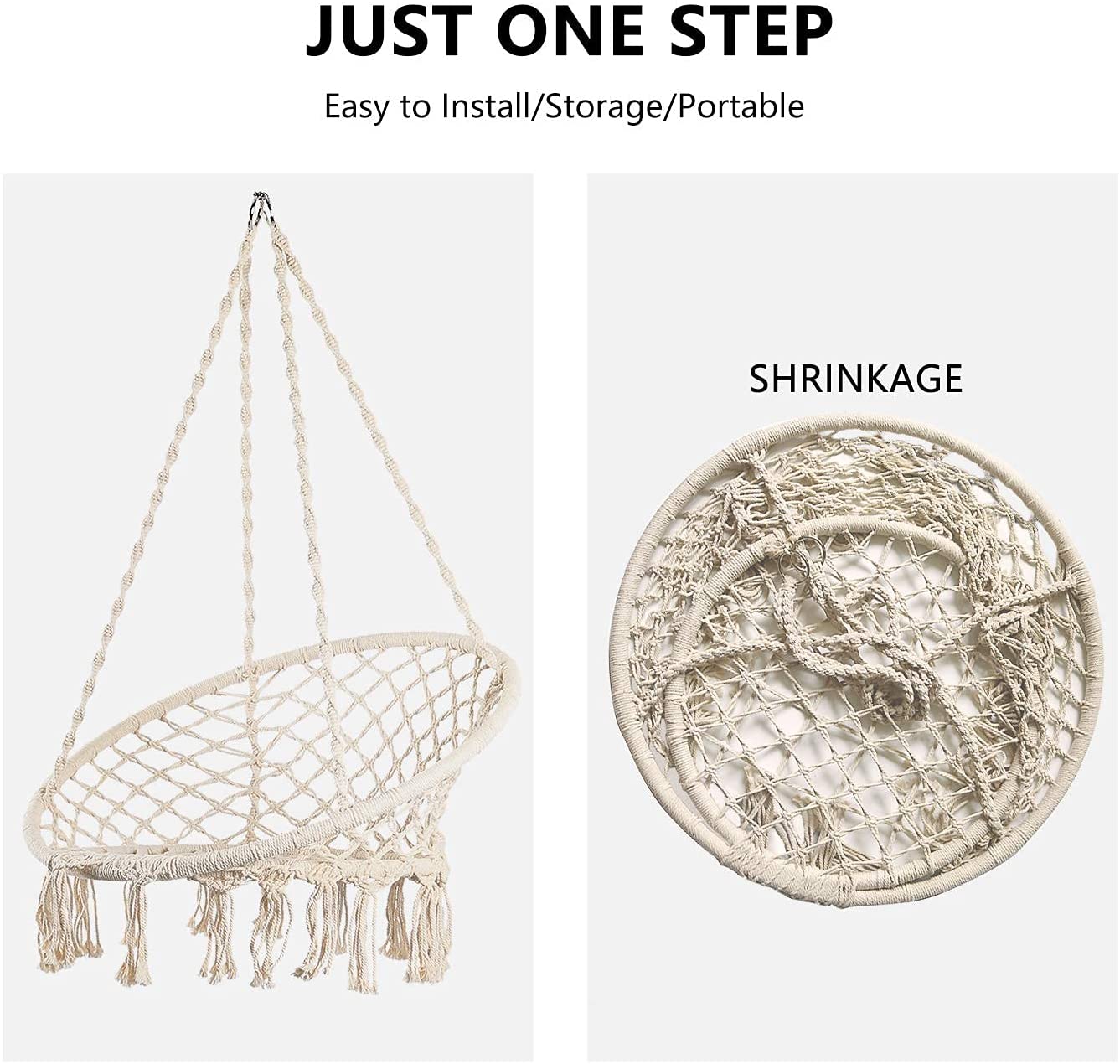 Hammock Hanging Swinging Chair - Furniture Hardware Kit recensie en prijs