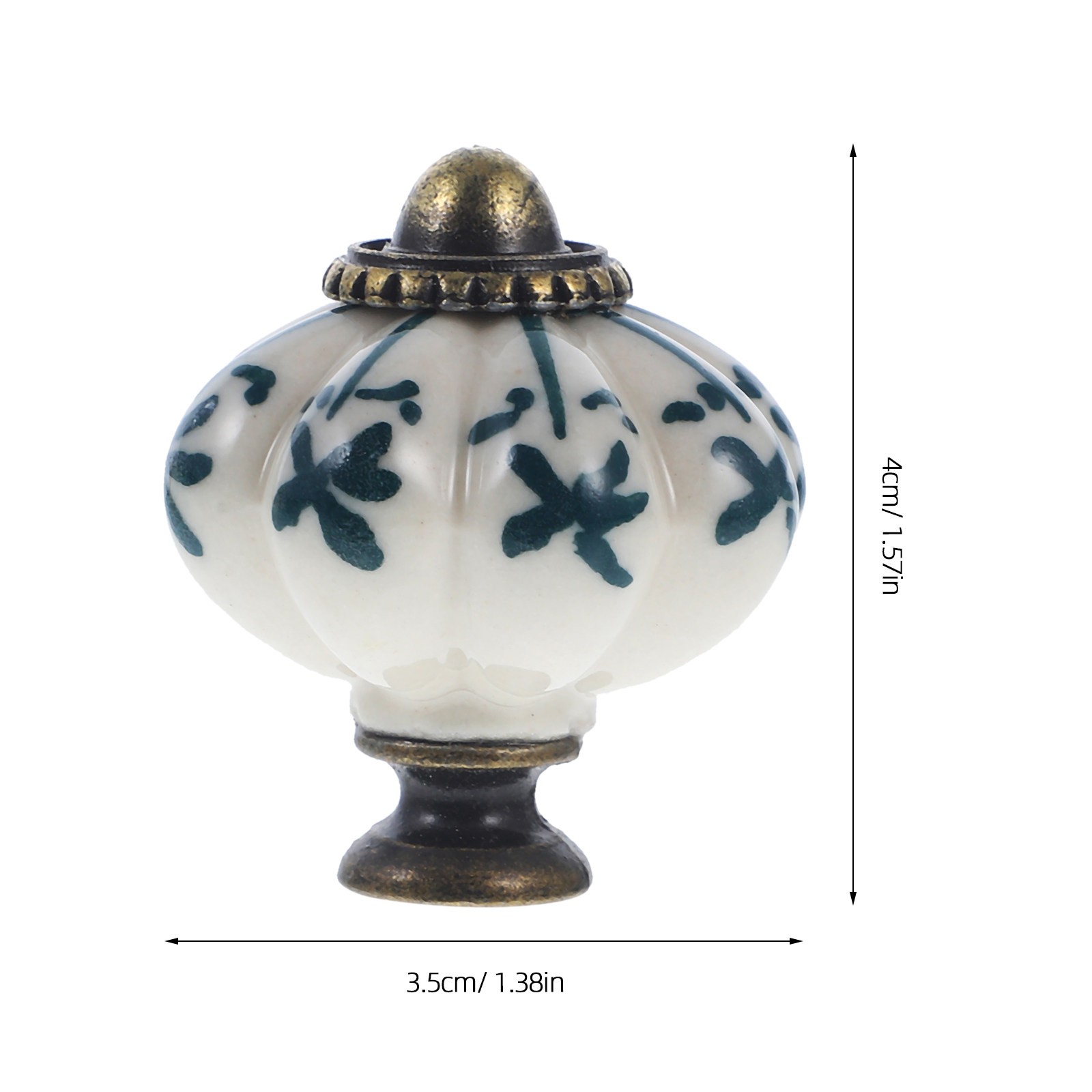 12Pcs Ceramic Blue and White P - Vintage Furniture Hardware Replacement recensie en prijs