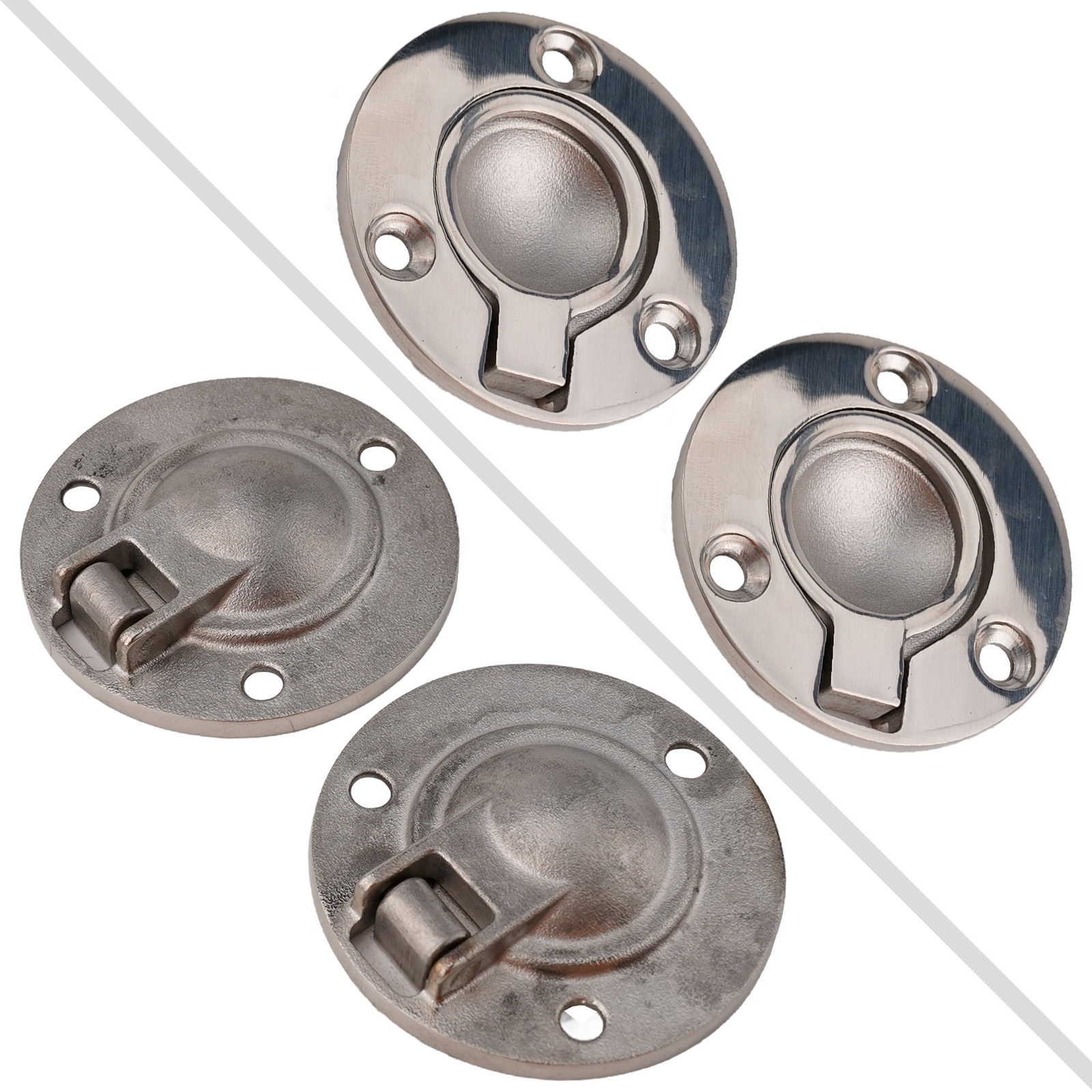 2Pcs 316 Stainless Steel Flush - Furniture Hardware Handles recensie en prijs