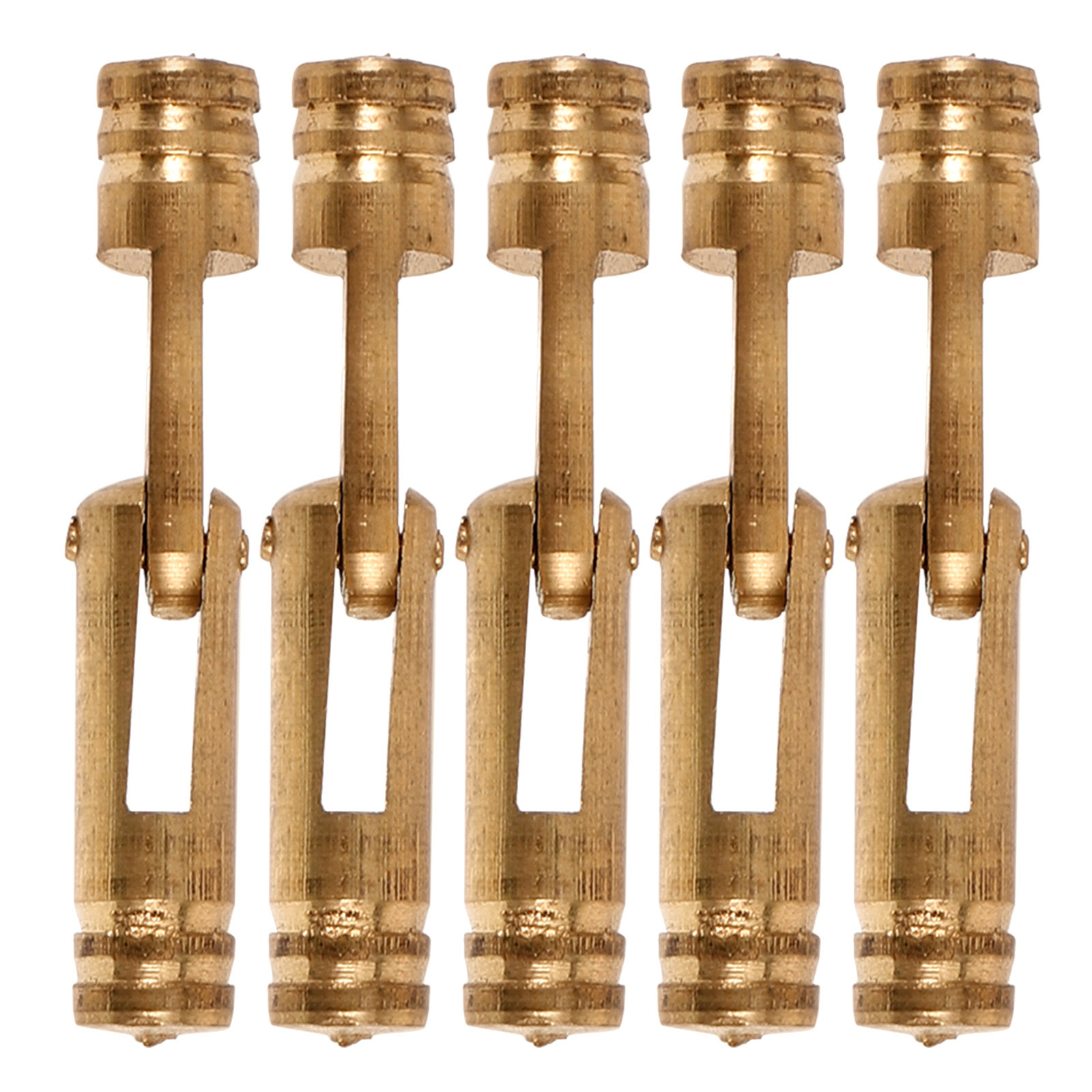 5Pcs Wood Box Hinges Vintage B - Vintage Furniture Hardware Replacement recensie en prijs