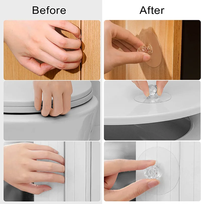 2/10Pcs Punch-free Drawer Knob - Furniture Hardware Jig recensie en prijs