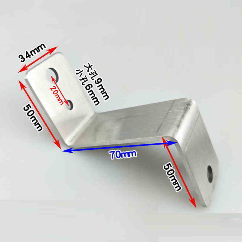 Stainless Steel Z-shaped Fixin - Corner Bracket Angle recensie en prijs
