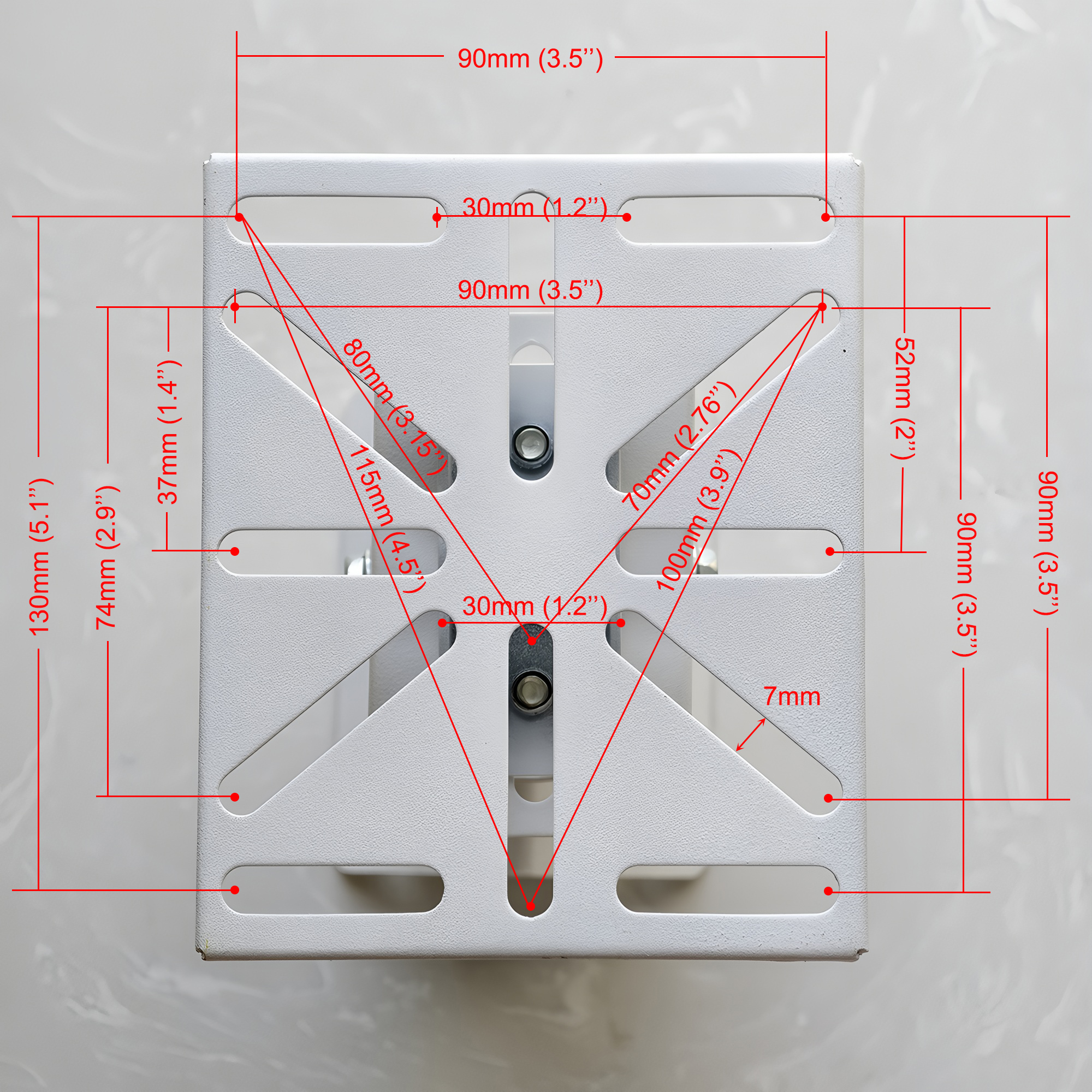90° Right-Angle Wireless PTZ D - Corner Bracket Angle recensie en prijs