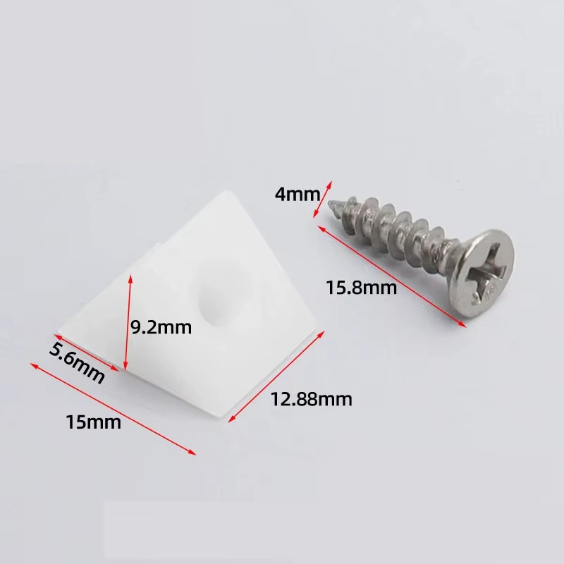 20/40/60/80/100pcs Drawer Wedg - Corner Bracket Angle recensie en prijs